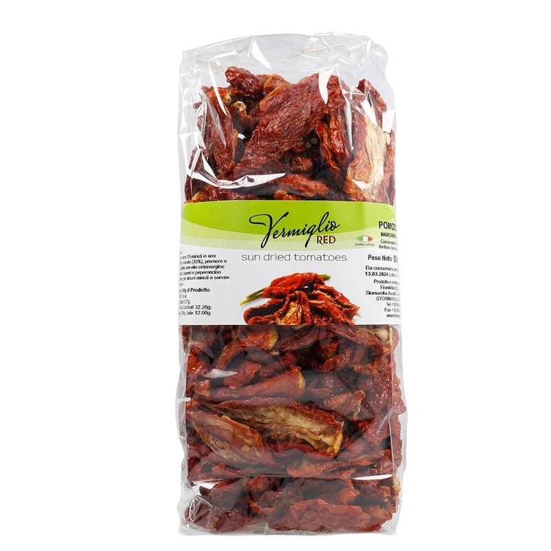 Pomodori essiccati al sole pugliesi, 100% italiani