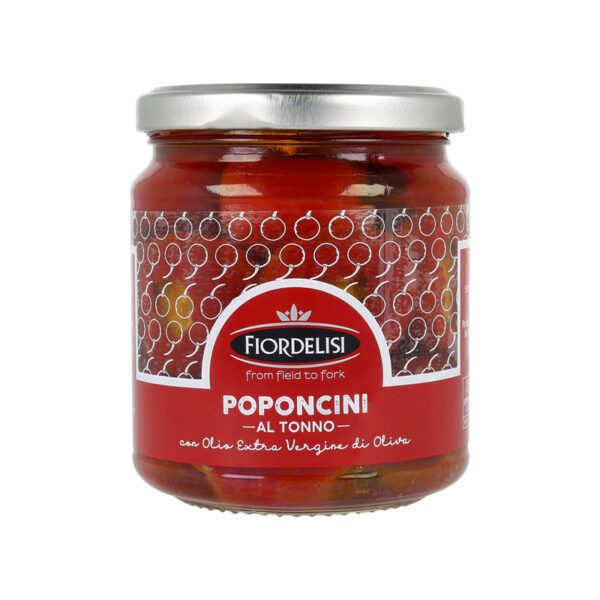 poponcini al tonno con olio extra vergine di oliva 280 g