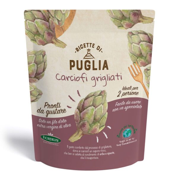 Carciofi grigliati pronti da gustare 100 g