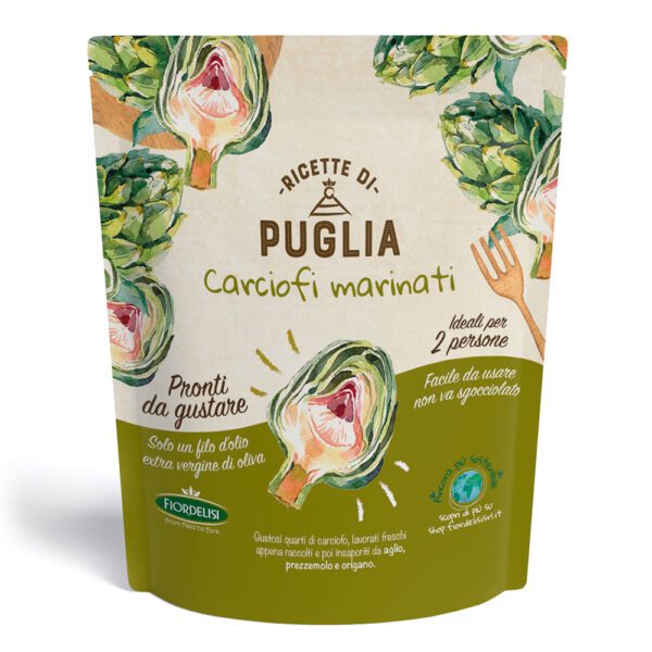 Carciofi marinati pronti da gustare 100 g